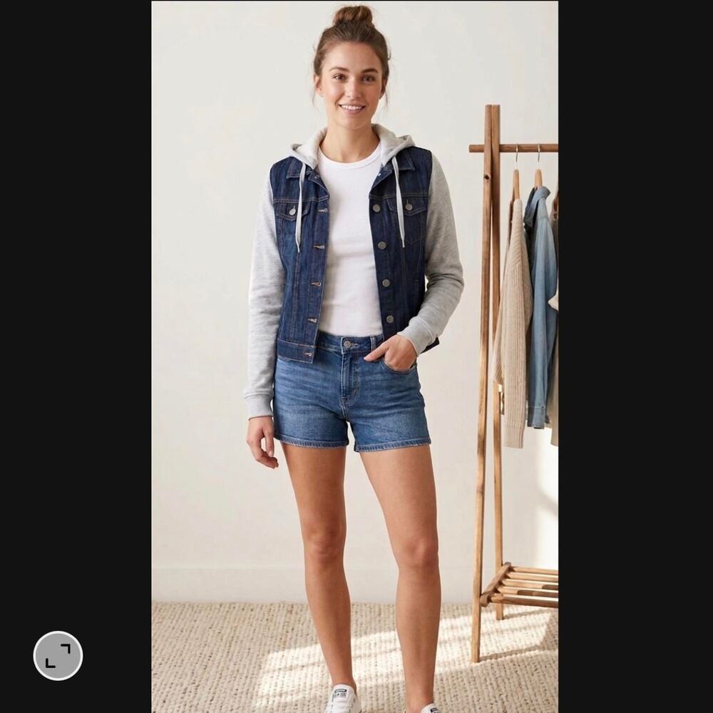 Unbranded Women's Navy and Blue Jacket